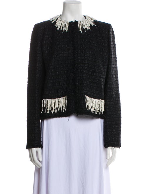 Giambattista Valli Tweed Pattern Evening Jacket