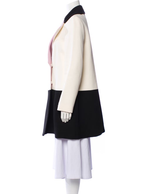 Giambattista Valli Colorblock Pattern Coat