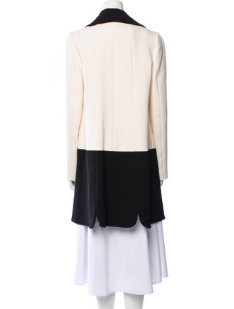 Giambattista Valli Colorblock Pattern Coat