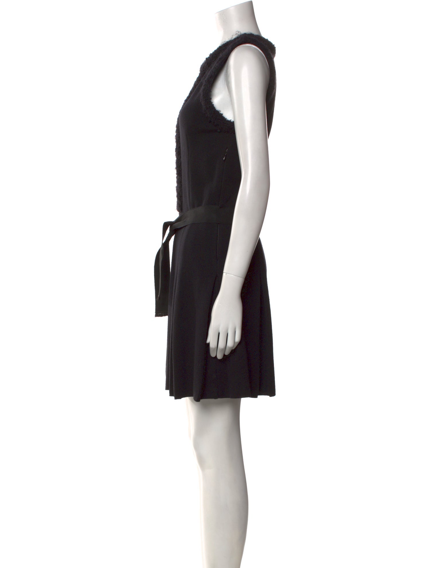 Giambattista Valli Virgin Wool Mini Dress