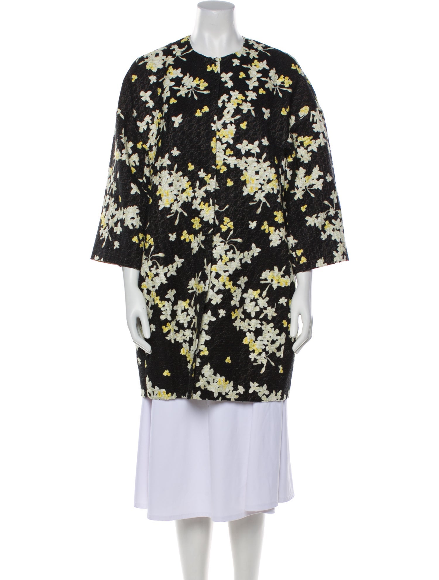 Giambattista Valli Floral Print Evening Jacket