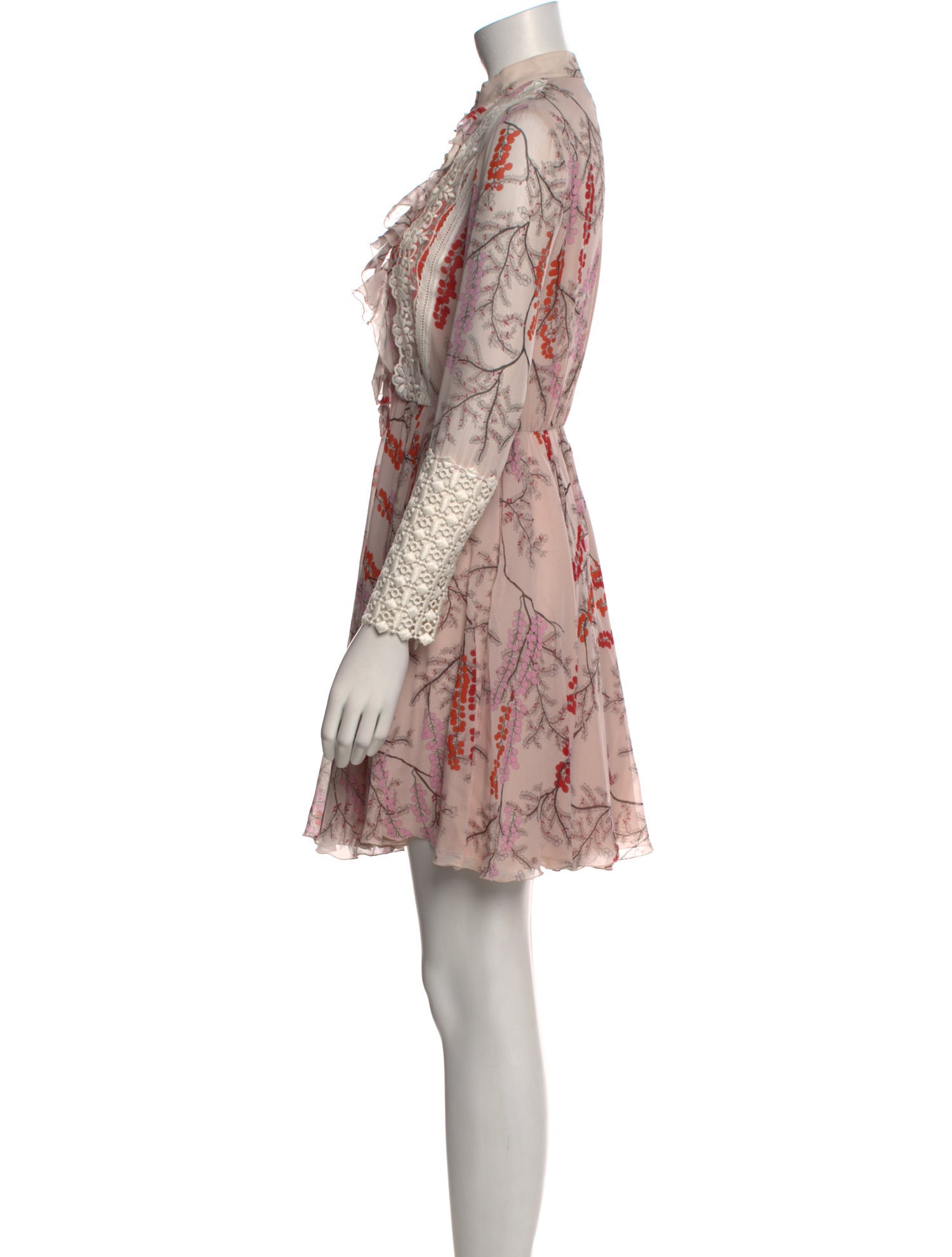 Giambattista Valli Silk Mini Dress