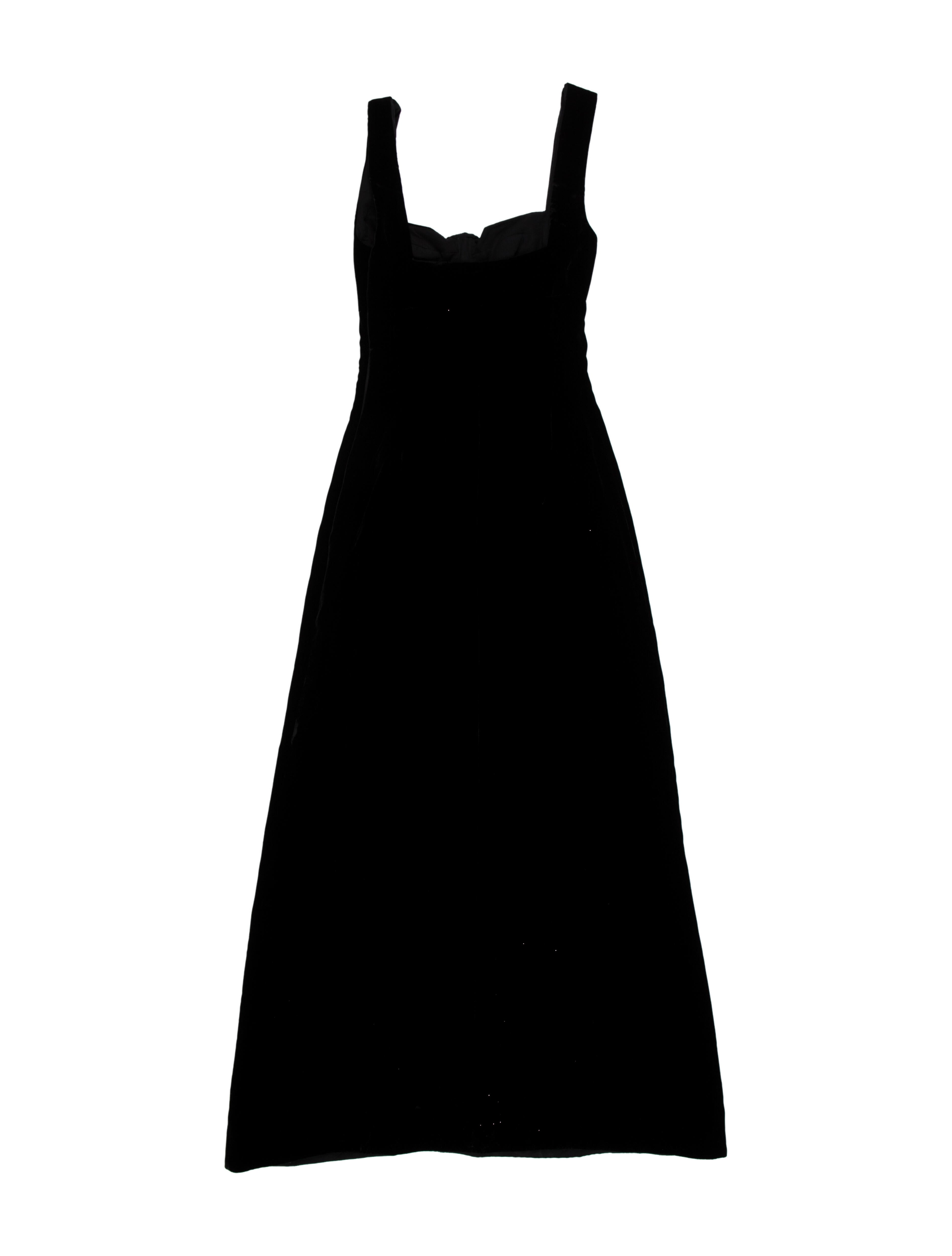 Giambattista Valli Square Neckline Long Dress
