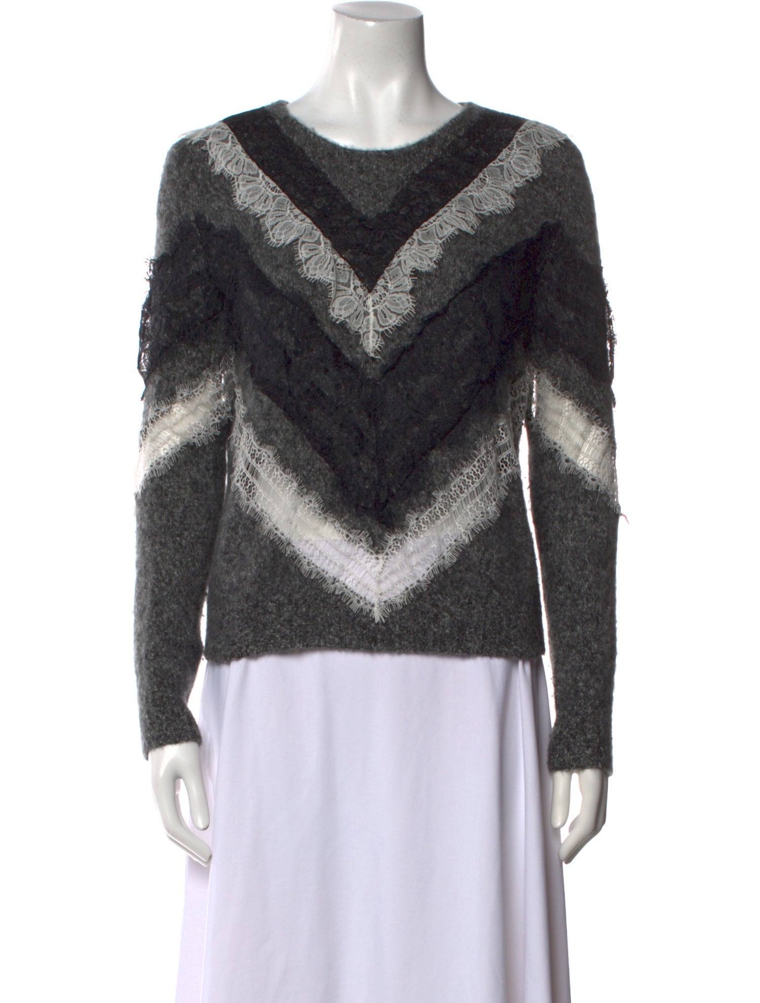 Giambattista Valli Cashmere Striped Sweater