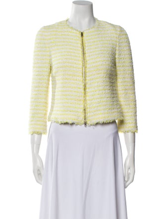 Giambattista Valli Tweed Pattern Evening Jacket