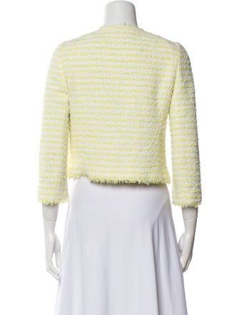 Giambattista Valli Tweed Pattern Evening Jacket