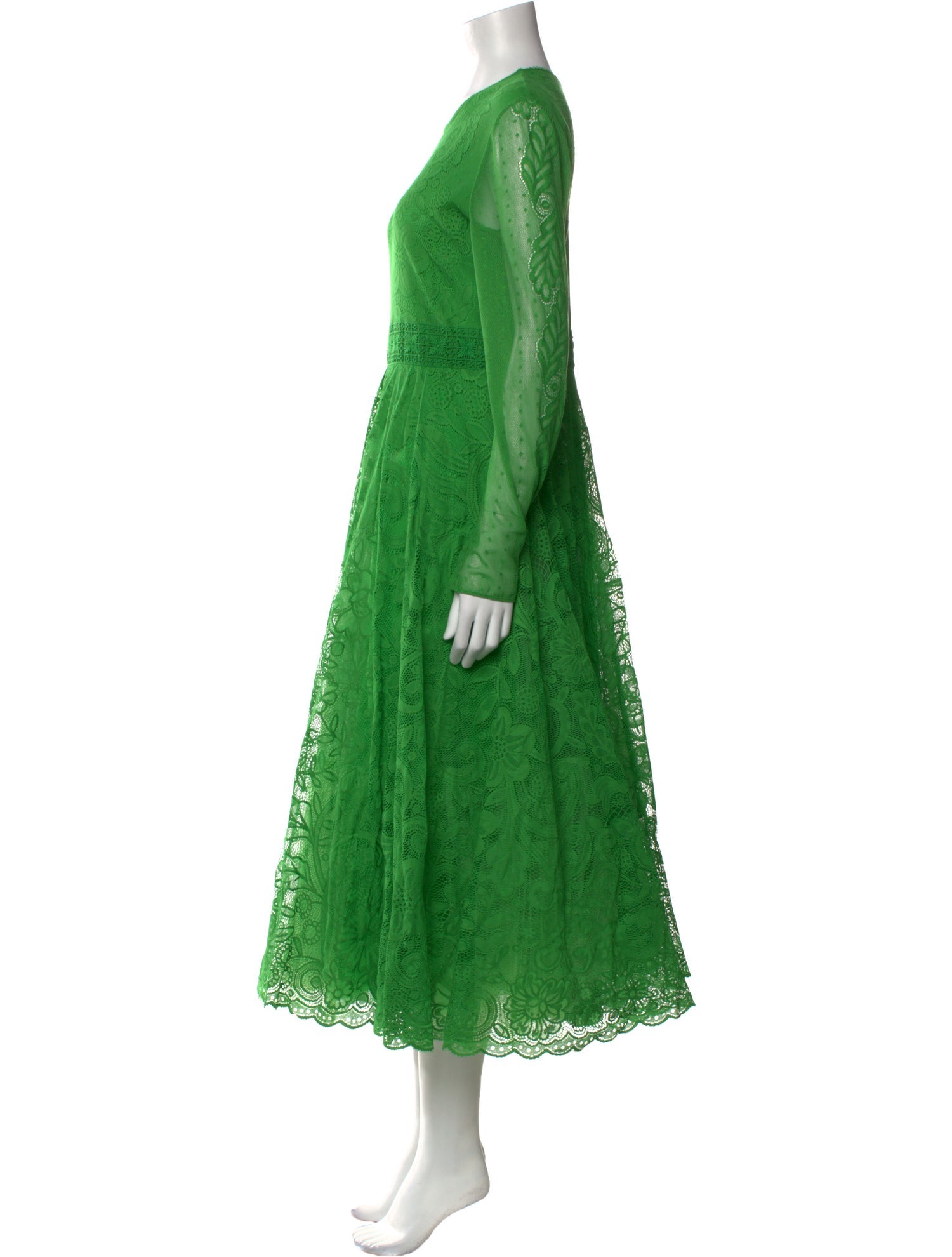 Giambattista Valli Crew Neck Long Dress w/ Tags