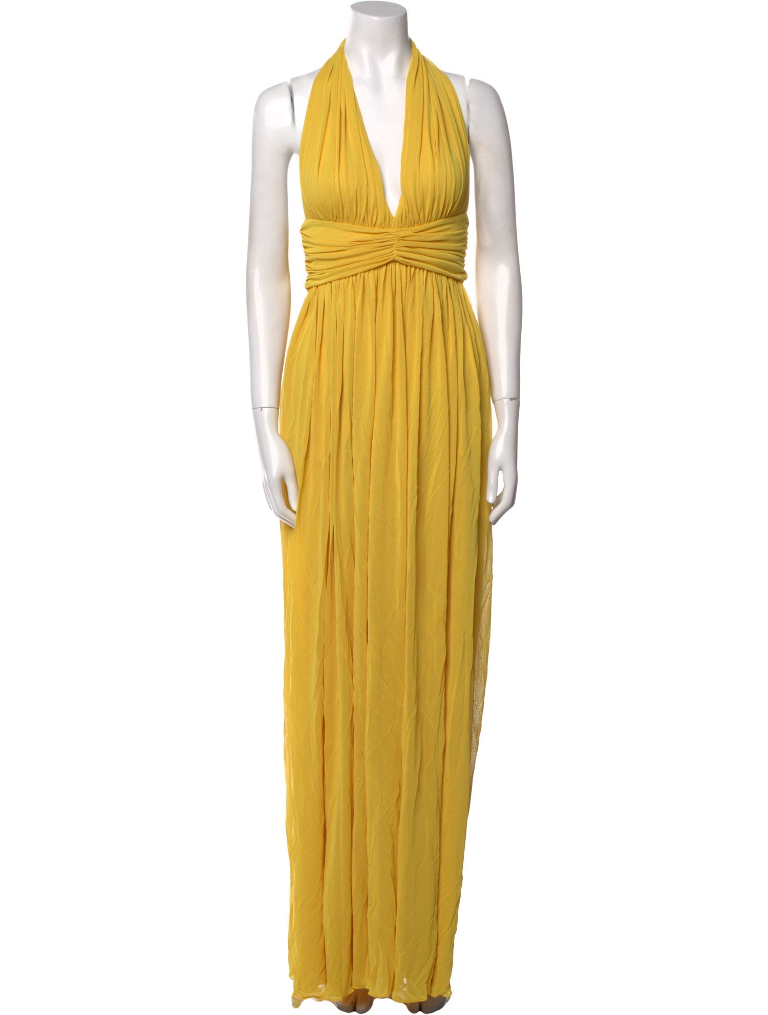 Giambattista Valli V-Neck Long Dress