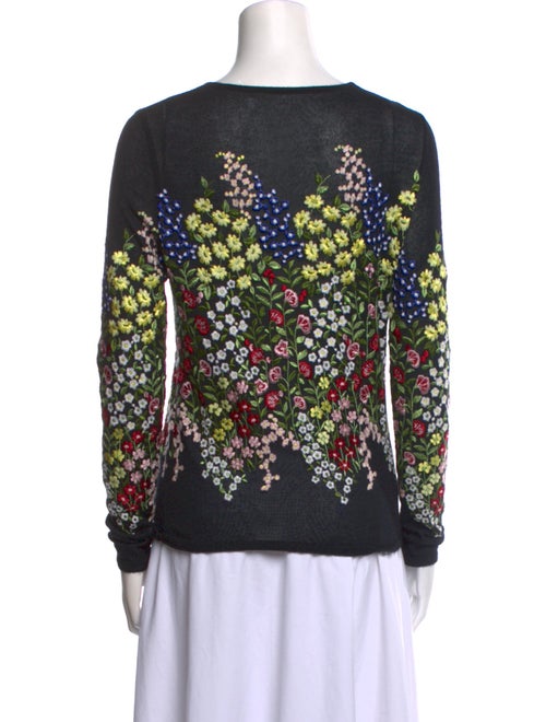 Giambattista Valli Cashmere Printed Sweater