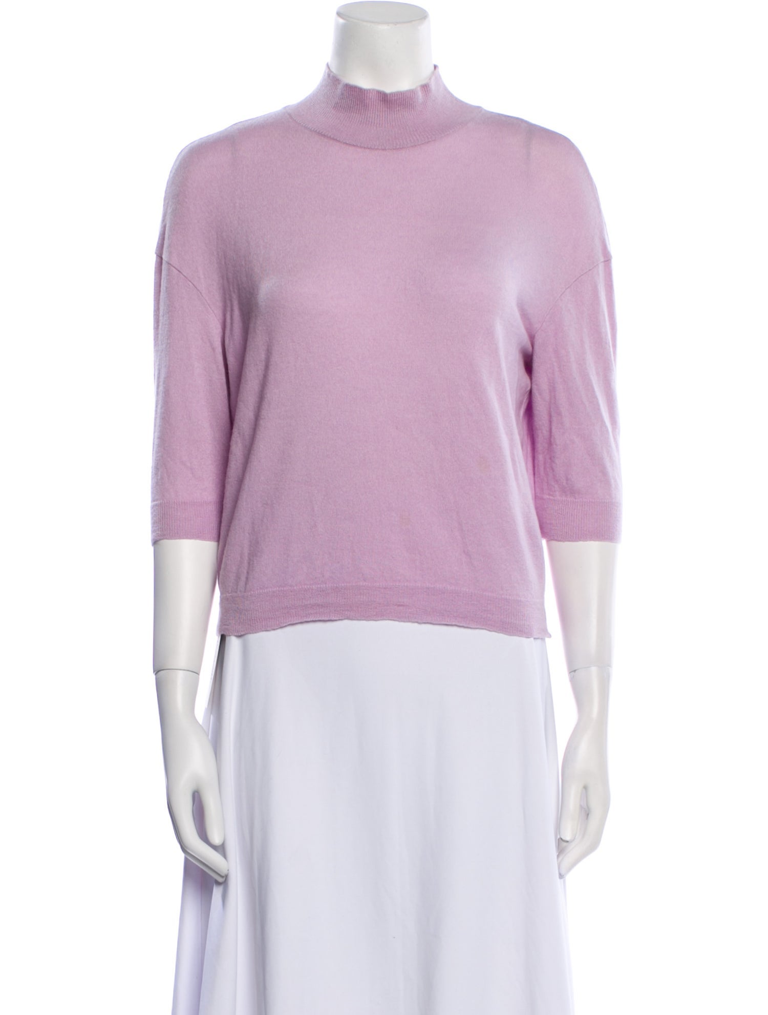 Giambattista Valli Cashmere Mock Neck Sweater