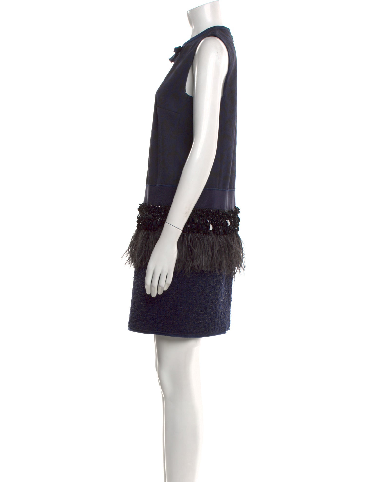 Giambattista Valli Wool Mini Dress