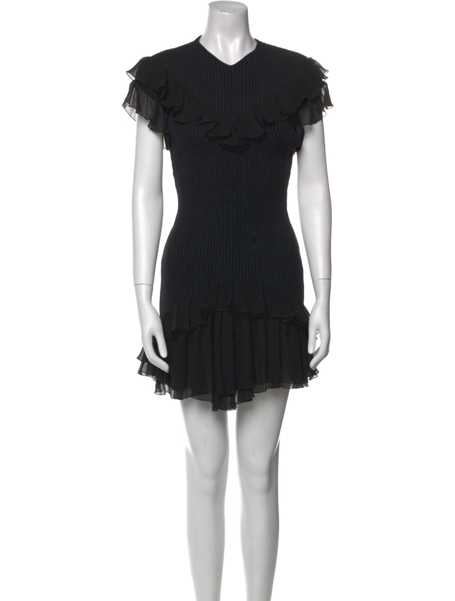 Giambattista Valli Wool Mini Dress