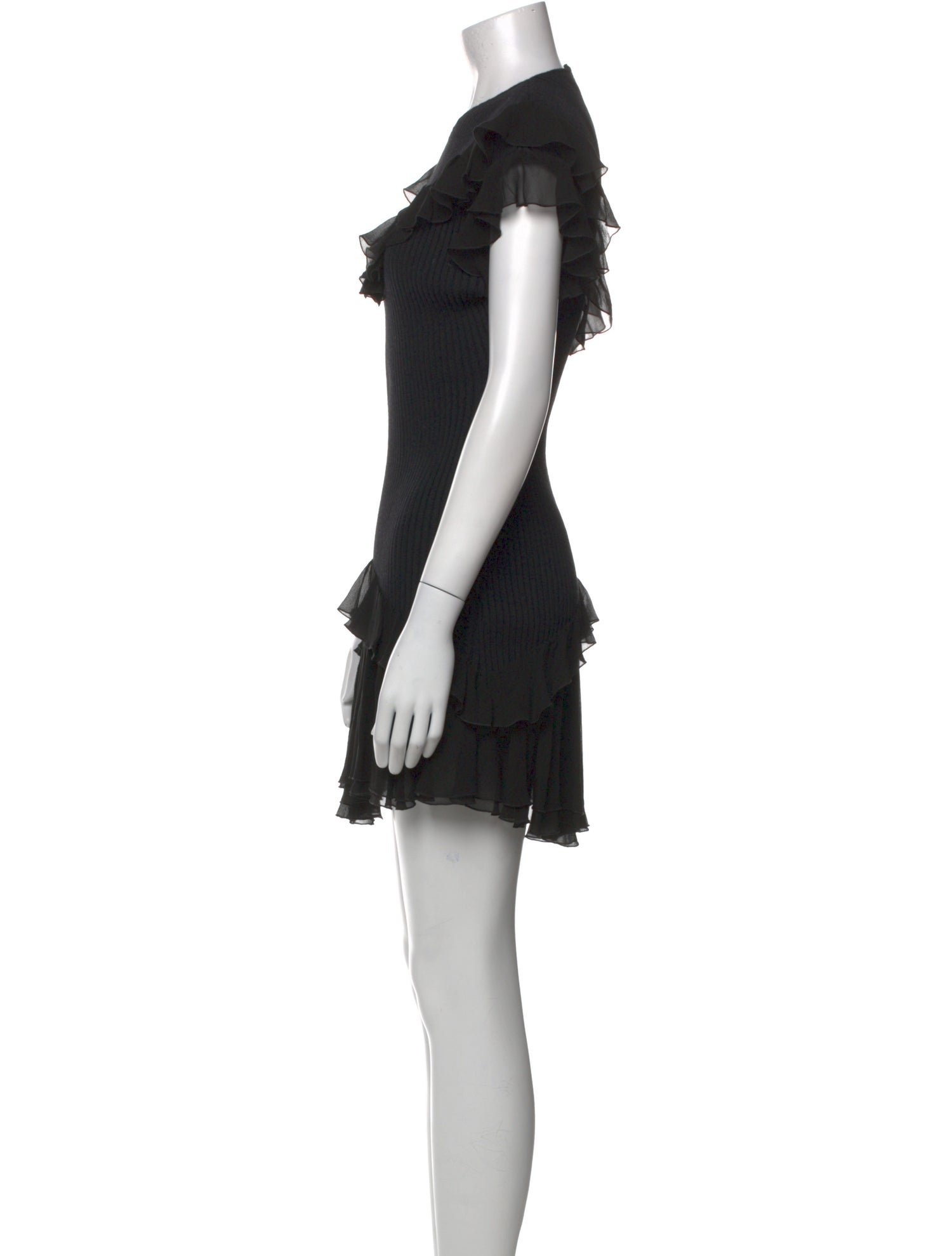 Giambattista Valli Wool Mini Dress