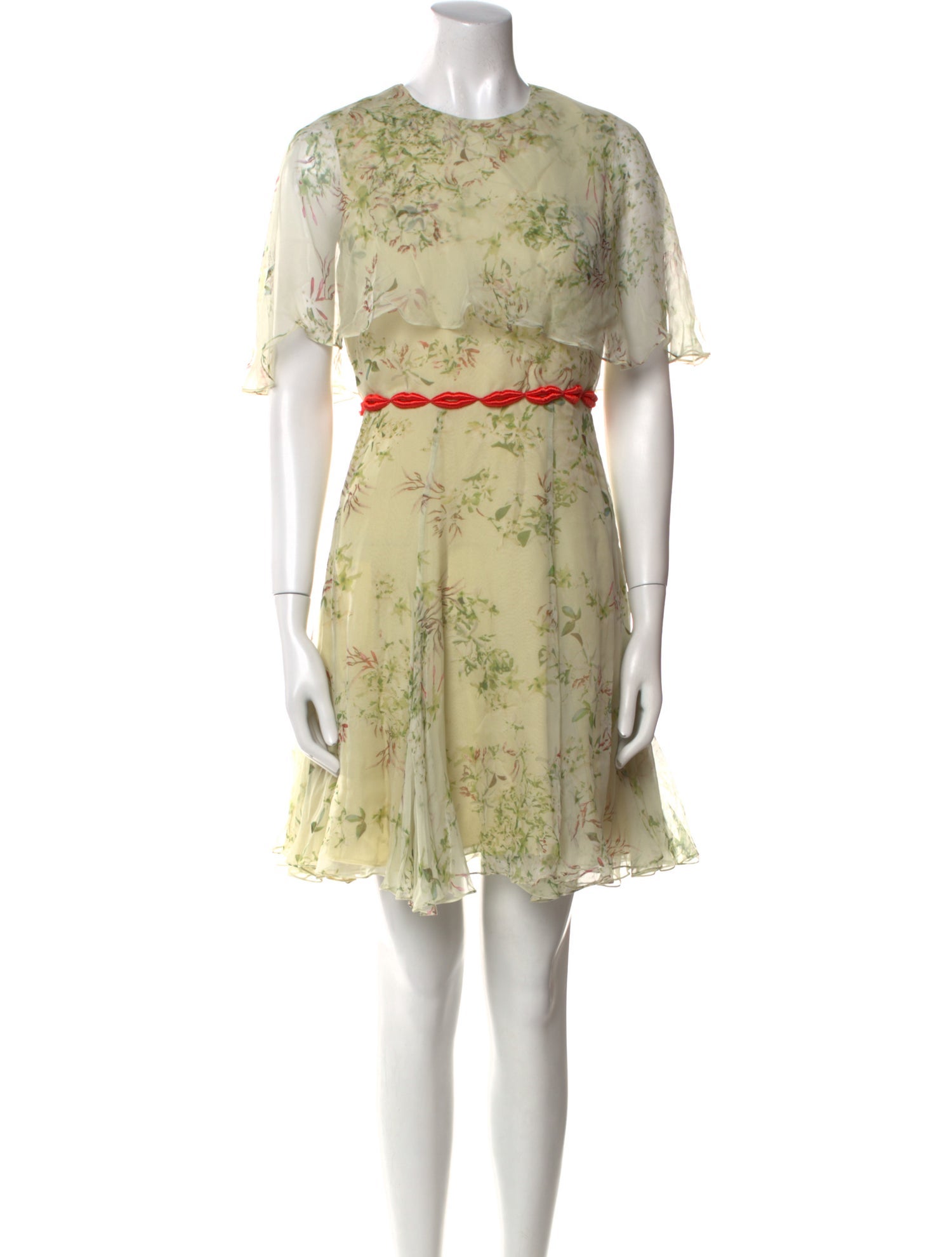 Giambattista Valli Silk Mini Dress