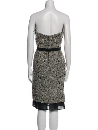 Giambattista Valli Patterned Mini Dress