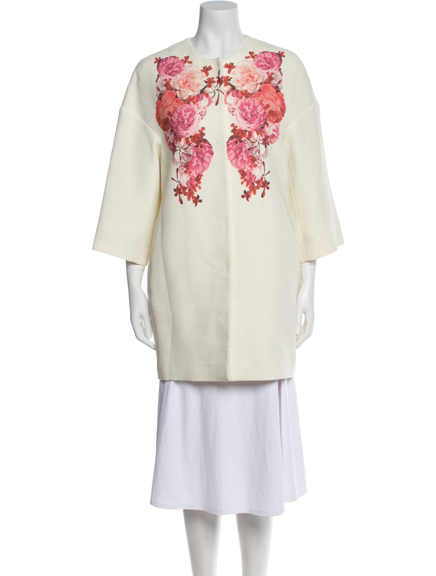 Giambattista Valli Floral Print Evening Jacket