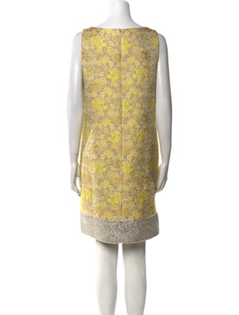 Giambattista Valli Floral Print Mini Dress