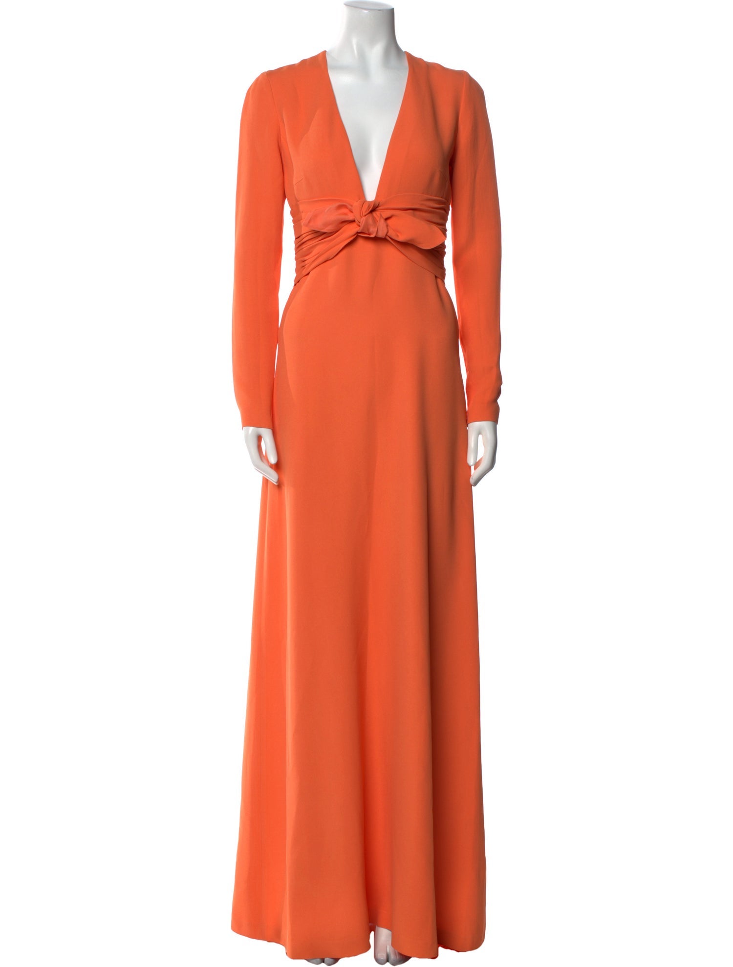 Giambattista Valli V-Neck Long Dress