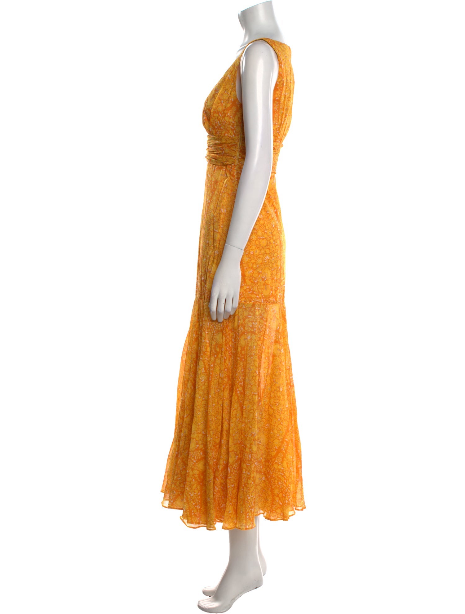 Giambattista Valli Printed Long Dress