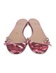 Giambattista Valli Leather Slides