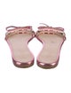 Giambattista Valli Leather Slides