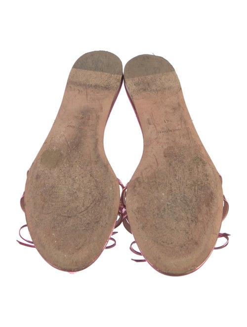 Giambattista Valli Leather Slides