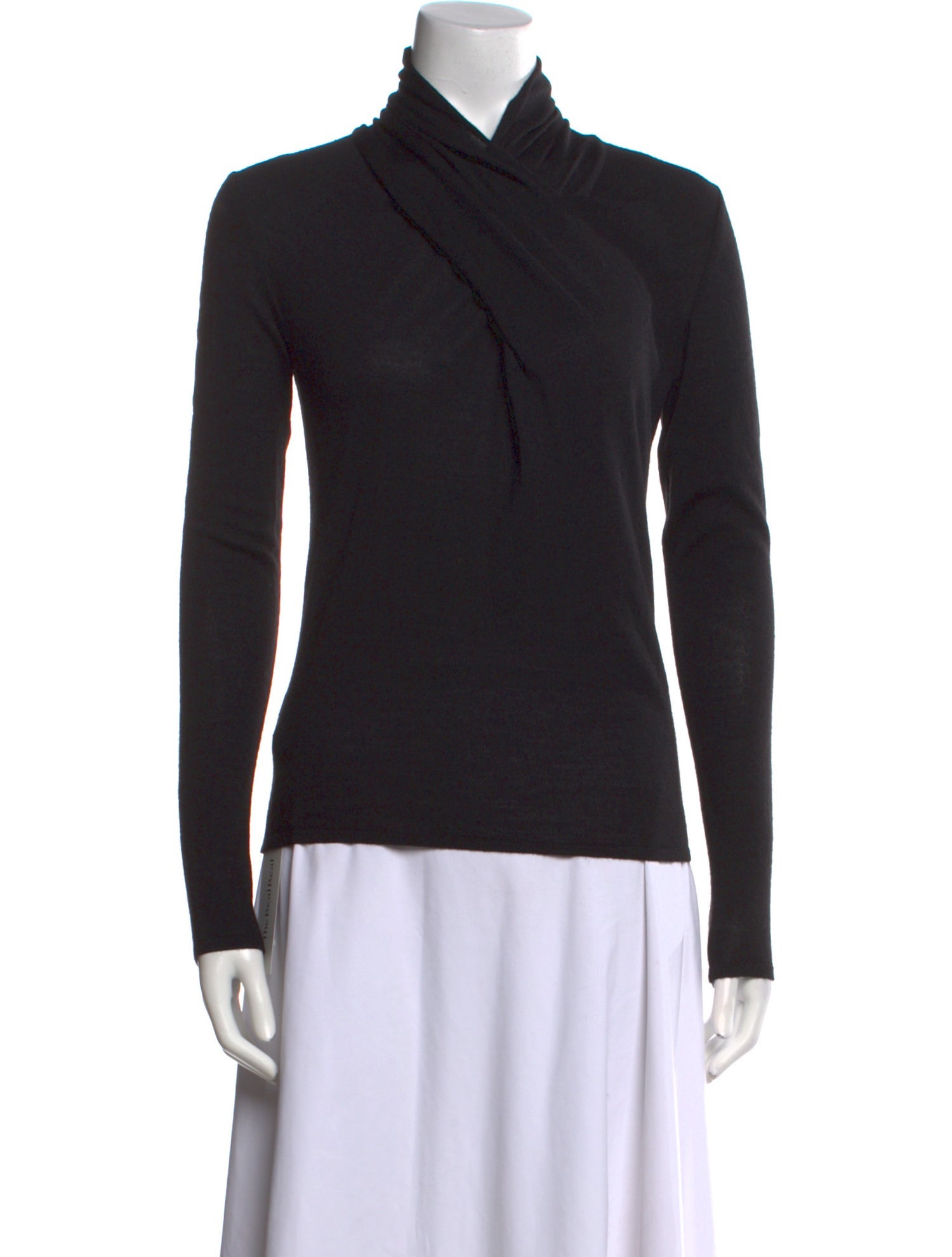 Giambattista Valli Wool Mock Neck Sweater