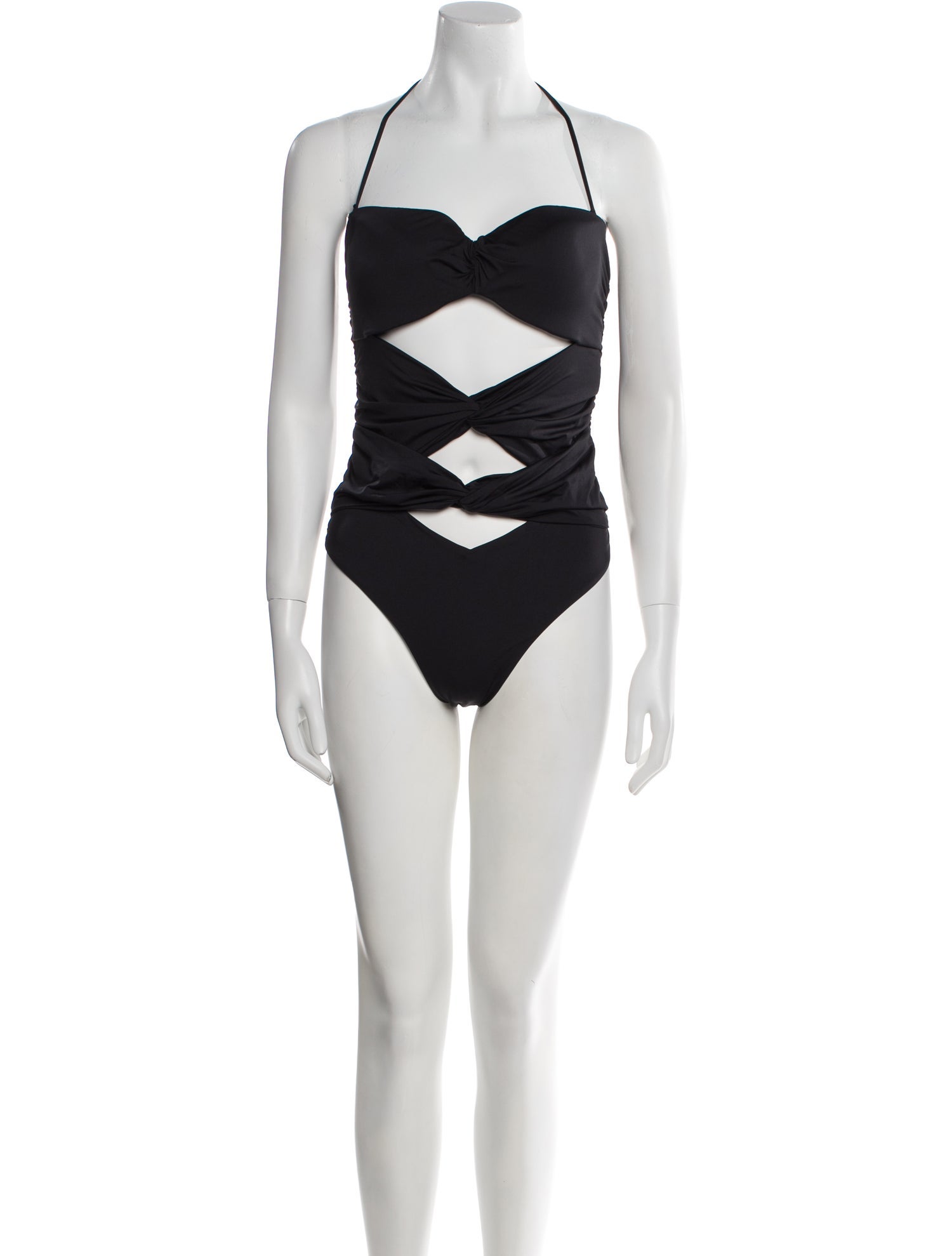 Giambattista Valli Cutout Accent One-Piece w/ Tags