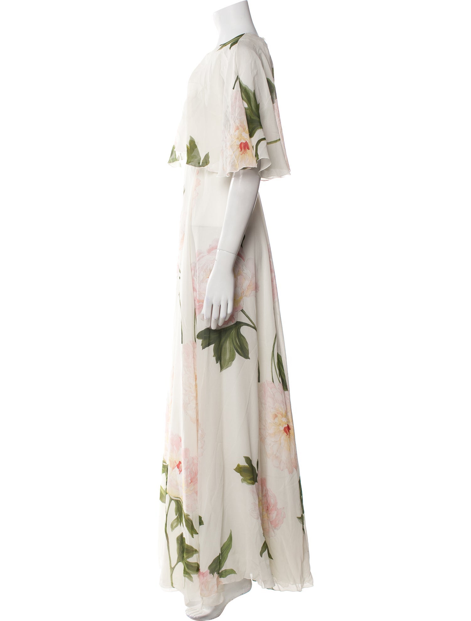 Giambattista Valli Silk Long Dress