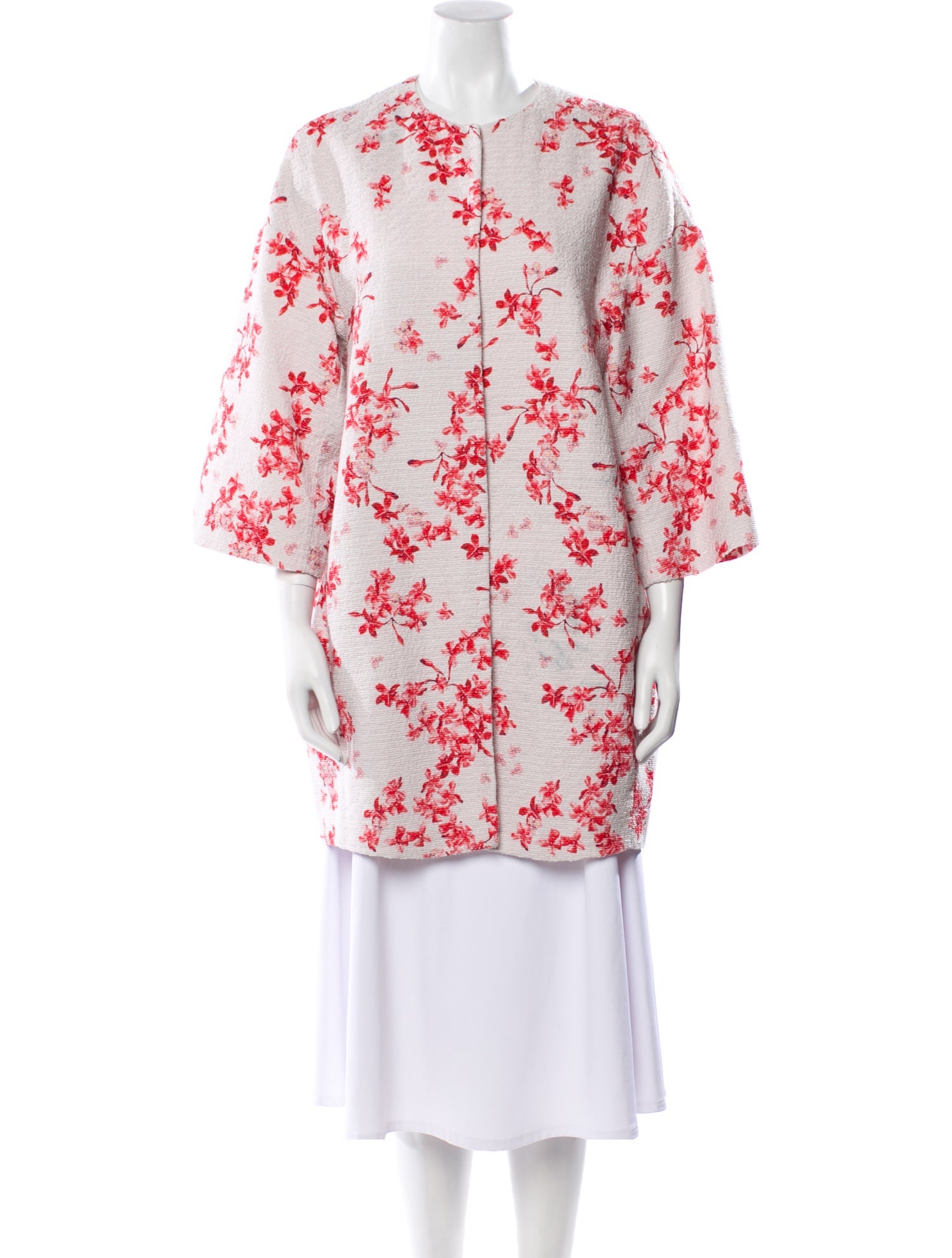 Giambattista Valli Floral Print Jacket