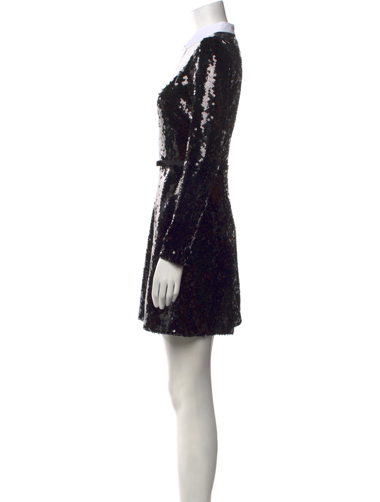 Giambattista Valli V-Neck Mini Dress