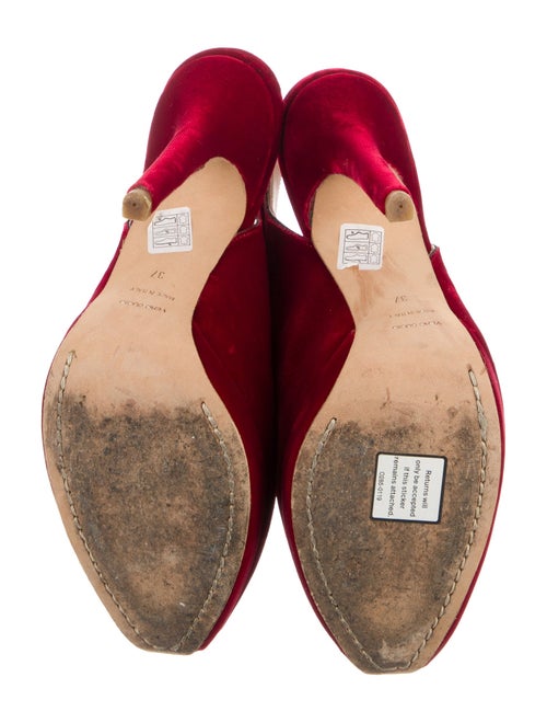 Giambattista Valli Velvet Slingback Pumps