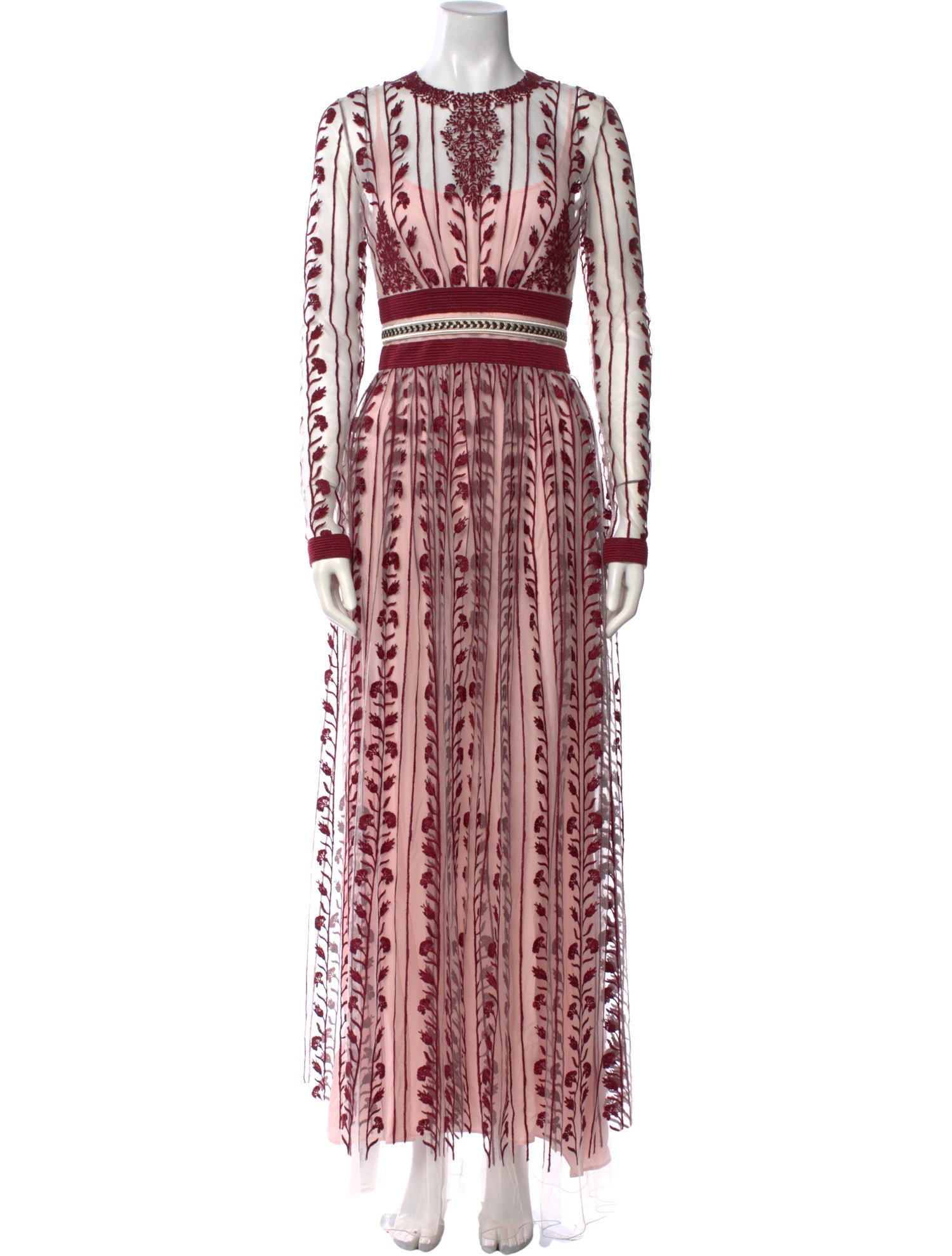 Giambattista Valli Printed Long Dress w/ Tags