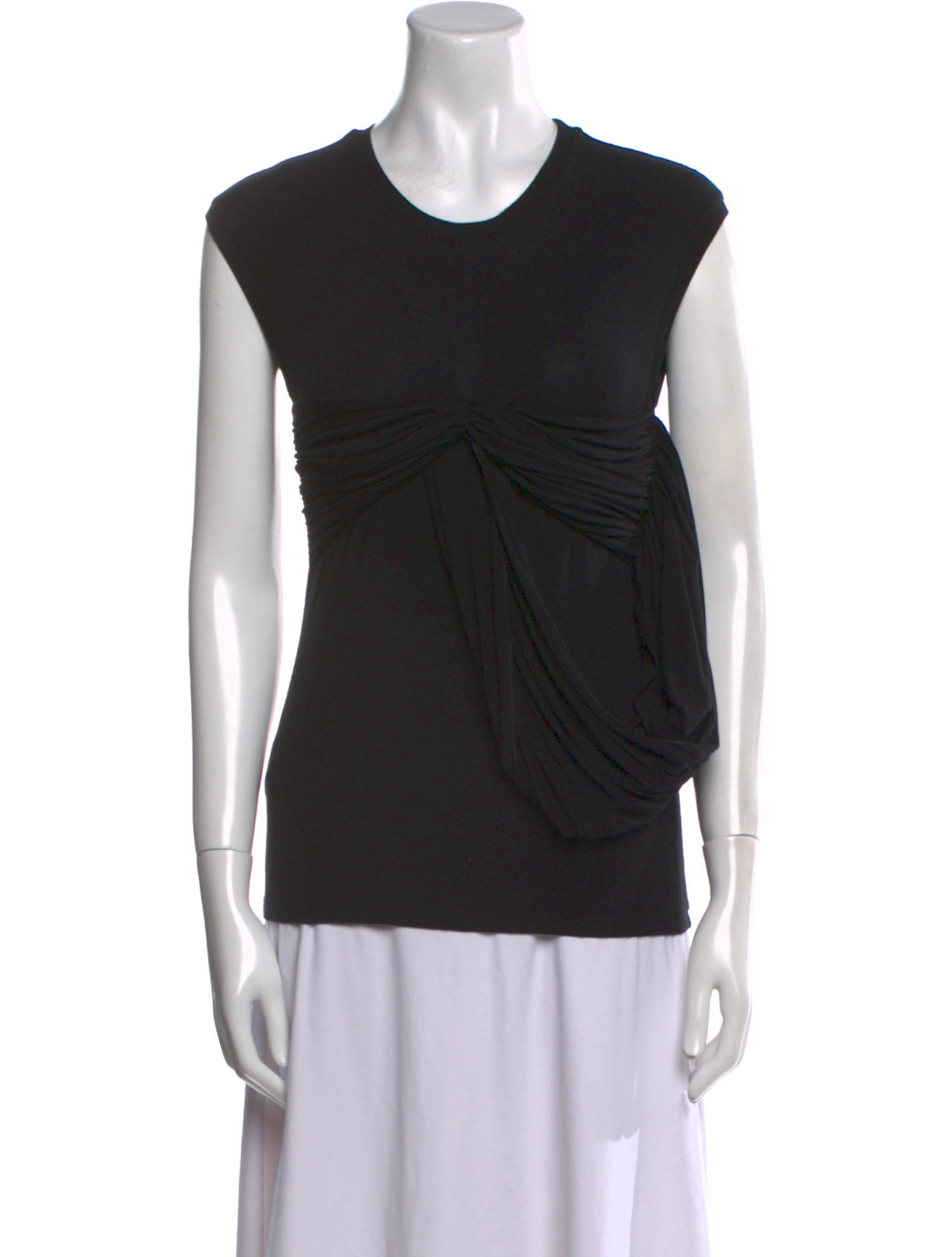 Giambattista Valli Crew Neck Sleeveless Top
