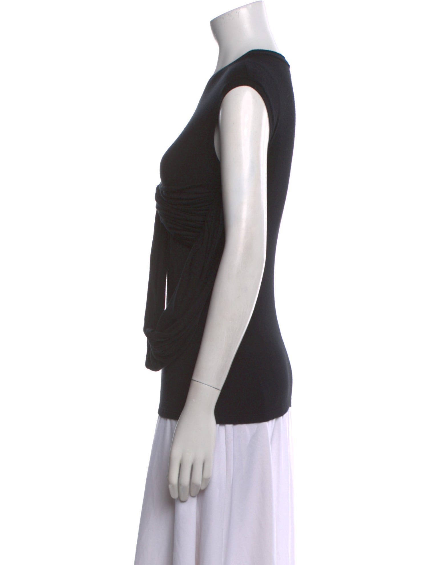 Giambattista Valli Crew Neck Sleeveless Top