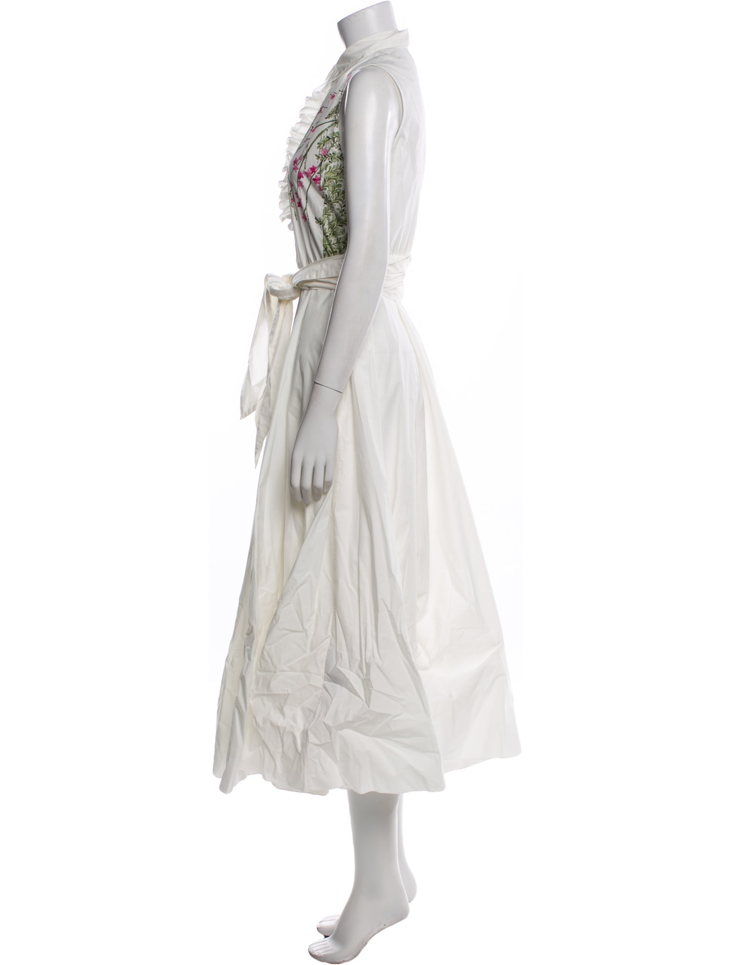 Giambattista Valli Floral Print Long Dress