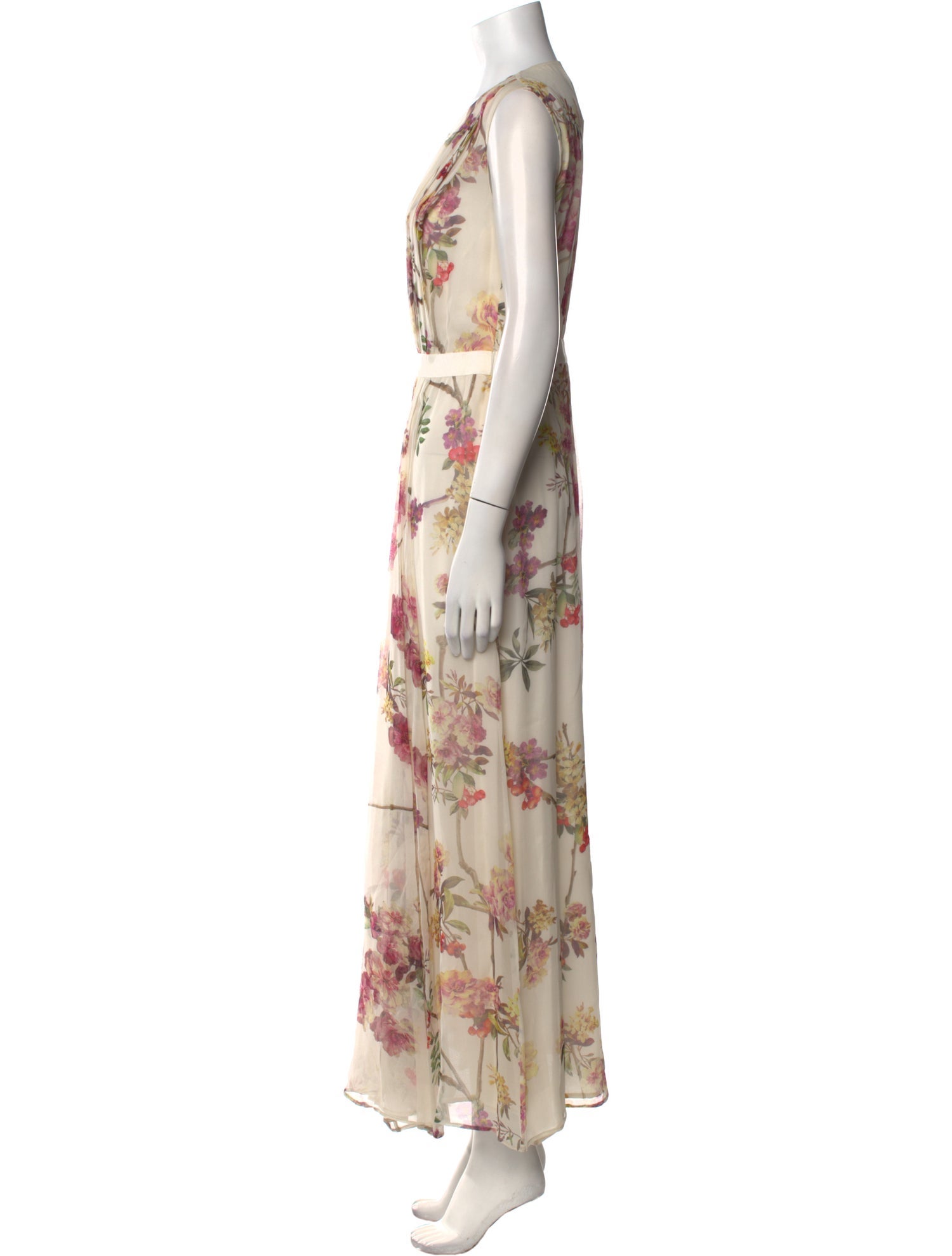 Giambattista Valli Silk Long Dress