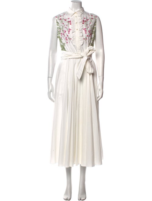 Giambattista Valli Graphic Print Long Dress