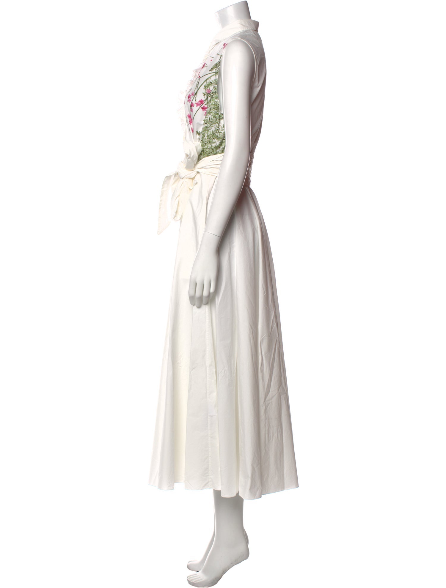 Giambattista Valli Graphic Print Long Dress