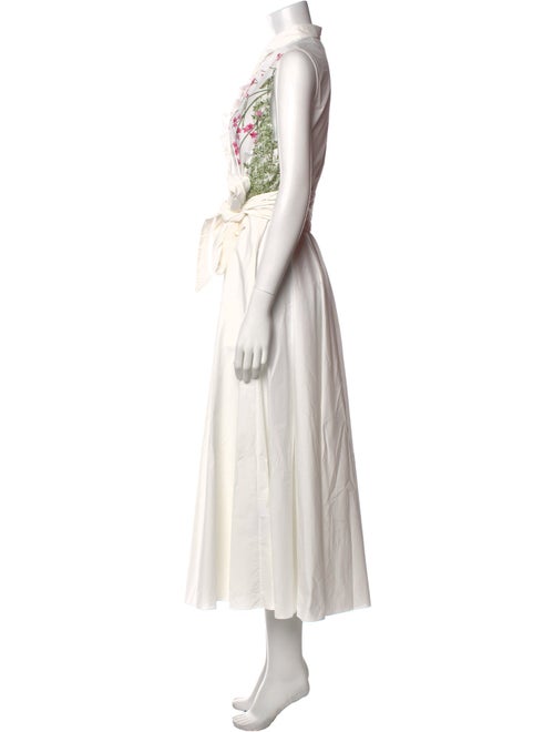 Giambattista Valli Graphic Print Long Dress