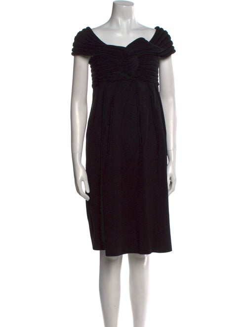 Giambattista Valli Virgin Wool Knee-Length Dress