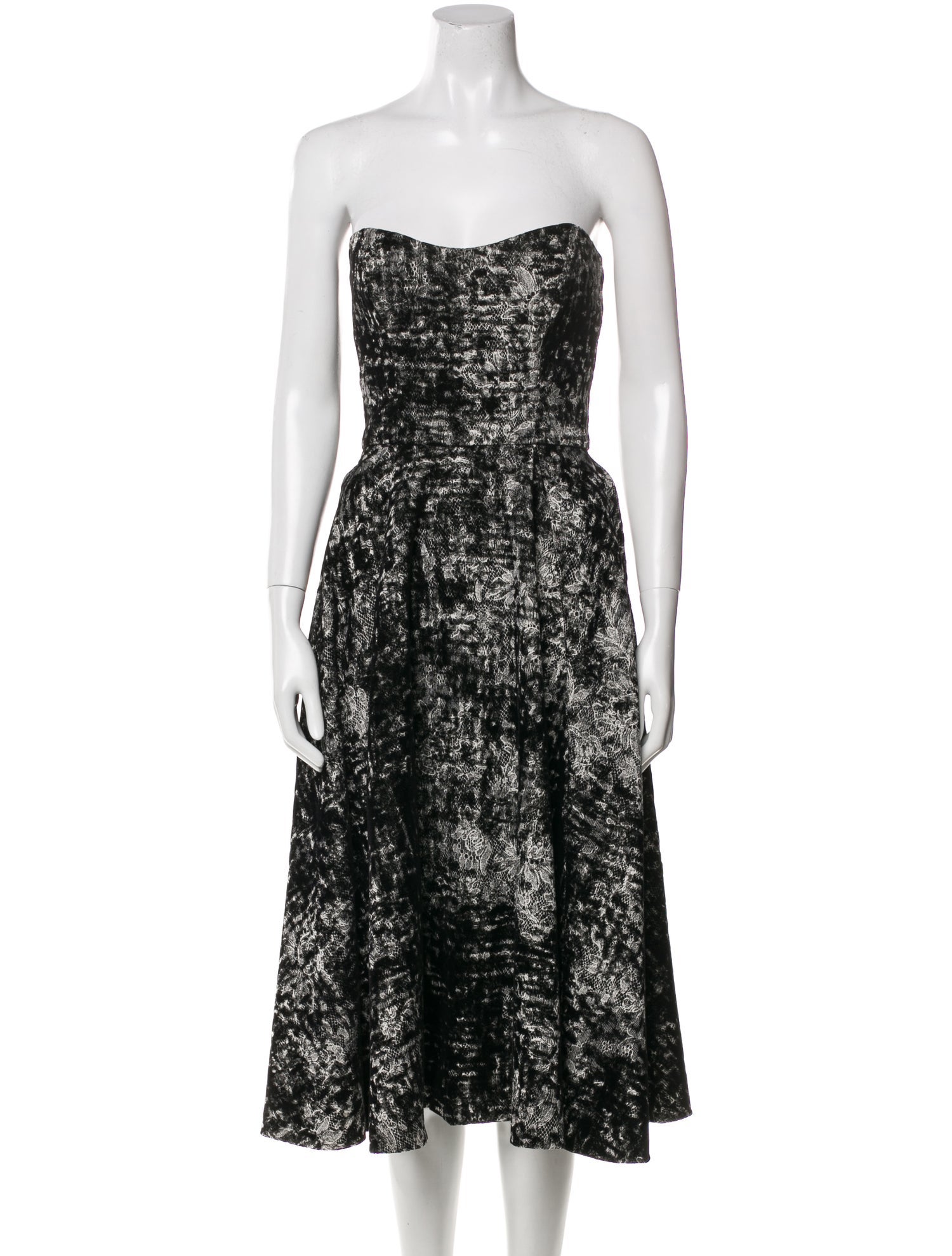 Giambattista Valli Wool Knee-Length Dress