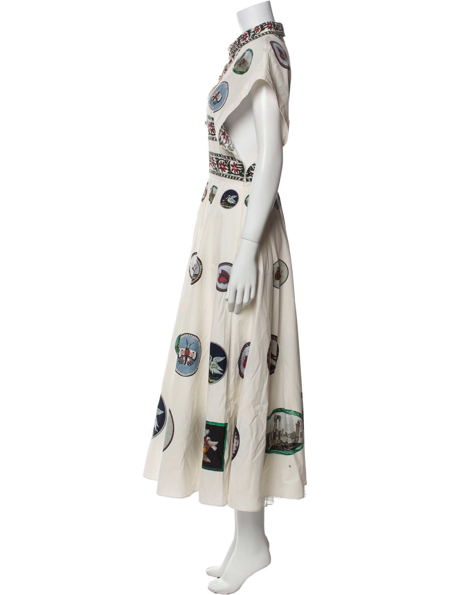 Giambattista Valli Printed Long Dress