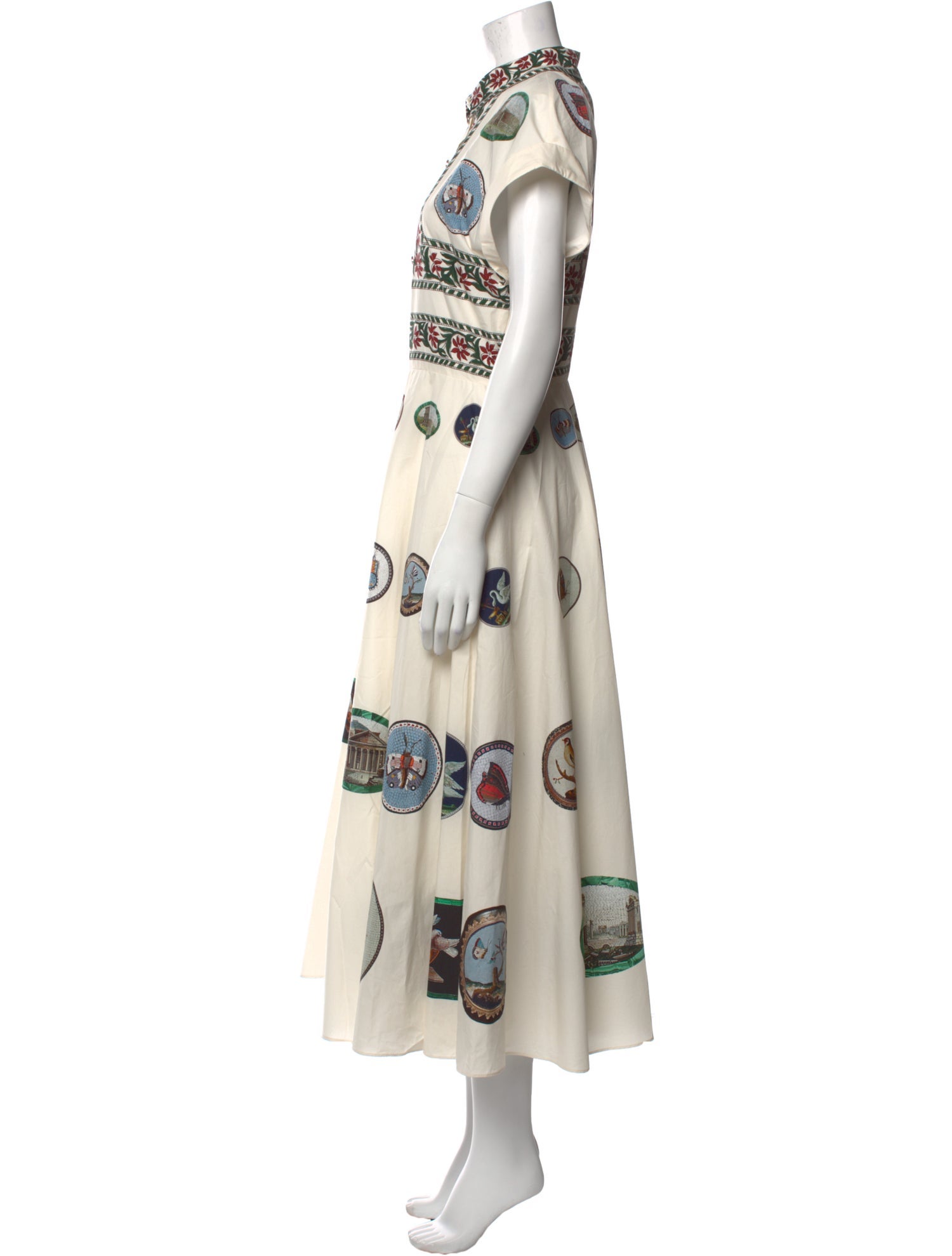 Giambattista Valli Printed Long Dress w/ Tags