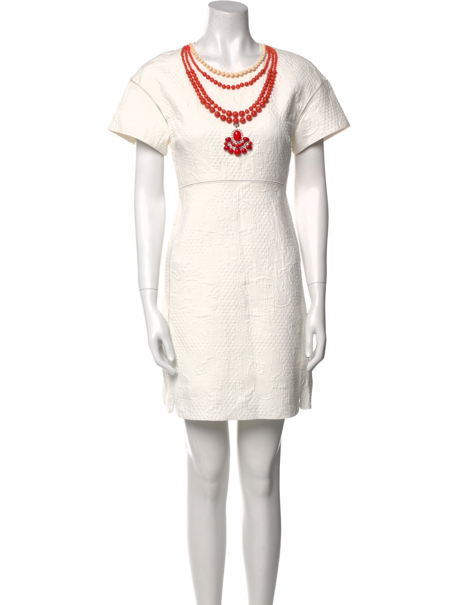 Giambattista Valli Crew Neck Mini Dress w/ Tags