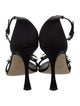 Giambattista Valli Satin Slingback Sandals