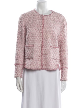 Giambattista Valli Tweed Pattern Evening Jacket