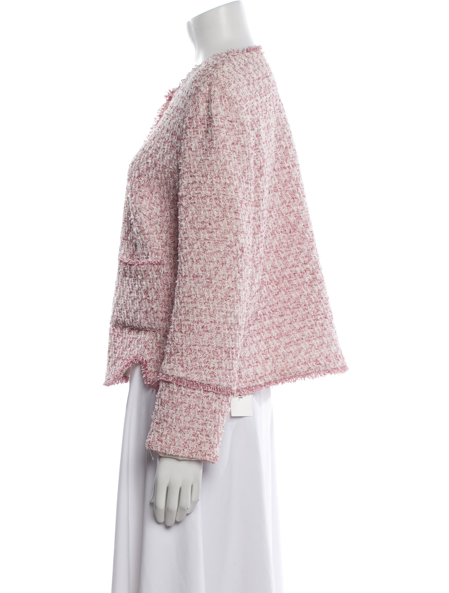 Giambattista Valli Tweed Pattern Evening Jacket