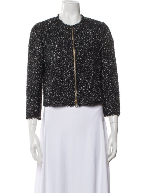 Giambattista Valli Tweed Pattern Evening Jacket
