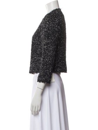 Giambattista Valli Tweed Pattern Evening Jacket
